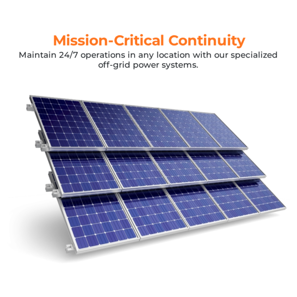 Off-Grid Solar Power Plant